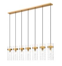  7002P5-7L-RB - 7 Light Linear Chandelier