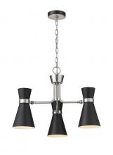  728-3MB-BN - 3 Light Chandelier