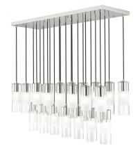  824P-23L-BN - 23 Light Linear Chandelier