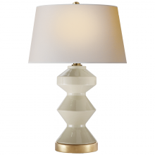  CHA 8666ICO-NP - Weller Zig-Zag Table Lamp