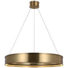  CHC 1615AB - Connery 30" Ring Chandelier