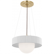  WS 5000HAB/WHT-WG - Arena 18" Ring and Globe Chandelier