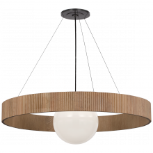  WS 5001BZ/NO-WG - Arena 42" Ring and Globe Chandelier