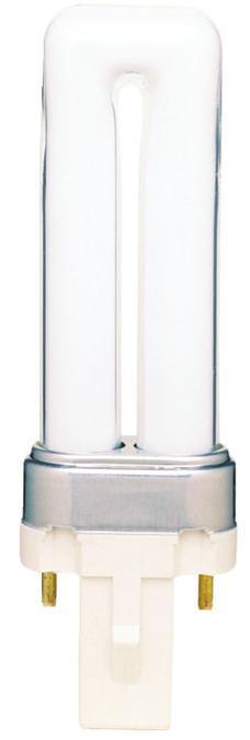 5W Twin Tube CFL Warm White G23 Base, Box