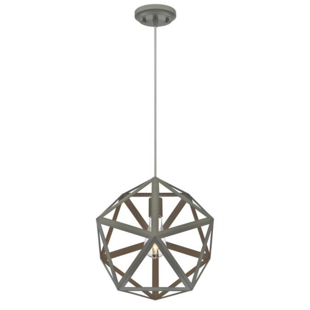 Pendant Matte Grey Finish