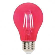  5129000 - 4.5W A19 Filament LED Dimmable Pink E26 (Medium) Base, 120 Volt, Box