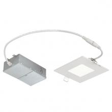  5189000 - 10W Slim Square Recessed LED Downlight 4" Dimmable 5000K, 120 Volt, Box