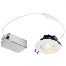  5212000 - 7W Gimbal Recessed LED Downlight 3" Dimmable 2700K, 120 Volt, Box