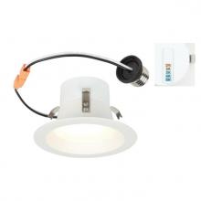  5243000 - 10W Recessed LED Downlight with Color Temperature Selection 4 in. Dimmable 2700K, 3000K, 3500K,
