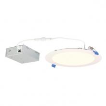  5245000 - 18W Slim Recessed LED Downlight Color Temperature Selection 8 in. Dimmable 2700K, 3000K, 3500K,