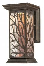  6312000 - Dimmable LED Wall Fixture Victorian Bronze Finish Clear Seeded Glass