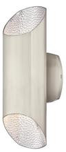  6348900 - LED Up and Down Light Brushed Wall Fixture Nickel Finish