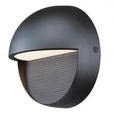  6579000 - Dimmable LED Wall Fixture Textured Black Finish Frosted Glass
