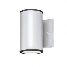  6580700 - Dimmable LED Wall Fixture Nickel Luster Finish Frosted Glass