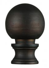  7000500 - Classic Ball Lamp Finial Oil Rubbed Bronze Finish