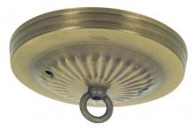  7005300 - Traditional Canopy Kit with Center Hole Antique Brass Finish