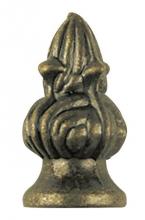  7032100 - Victorian Lamp Finial Tiffany Antique Brass Finish