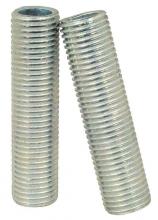  7060100 - 4 Steel Nipples Zinc-Plated 1 1/2" Long