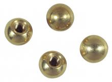  7066000 - 4 Cap Nuts Solid Brass