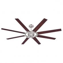  7217300 - 68 in. Nickel Luster Finish Reversible Blades (Mahogany/Wengue)