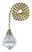  7709300 - Prismatic Acrylic Diamond Polished Brass Finish