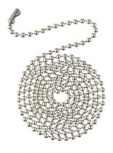  7723800 - 3 Ft. Beaded Chain with Connector Brushed Nickel Finish
