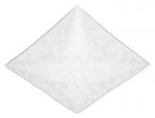  8180700 - Clear Floral Design on White Diffuser