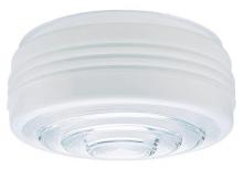  8560800 - White and Clear Drum Shade, 6-Pack