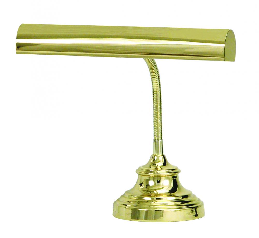 gold piano lamp