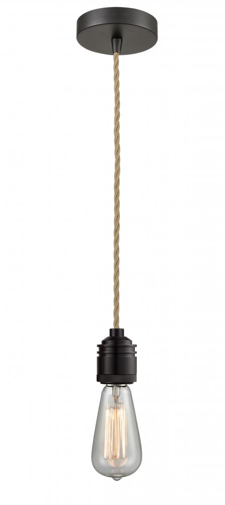 Winchester - 1 Light - 2 inch - Oil Rubbed Bronze - Cord hung - Mini Pendant