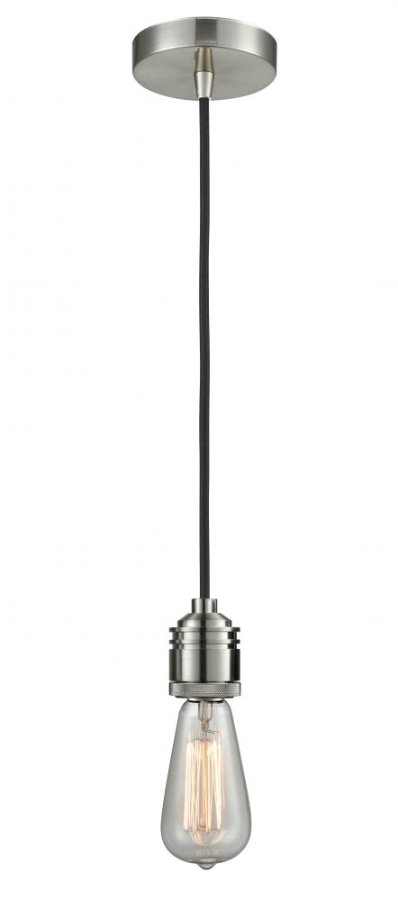 Winchester - 1 Light - 2 inch - Satin Nickel - Cord hung - Mini Pendant