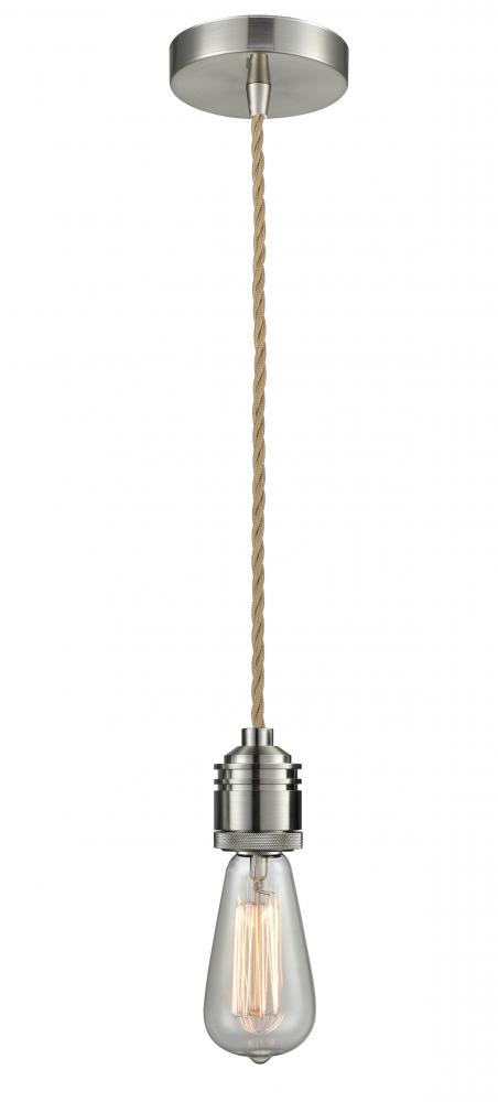 Winchester - 1 Light - 2 inch - Satin Nickel - Cord hung - Mini Pendant