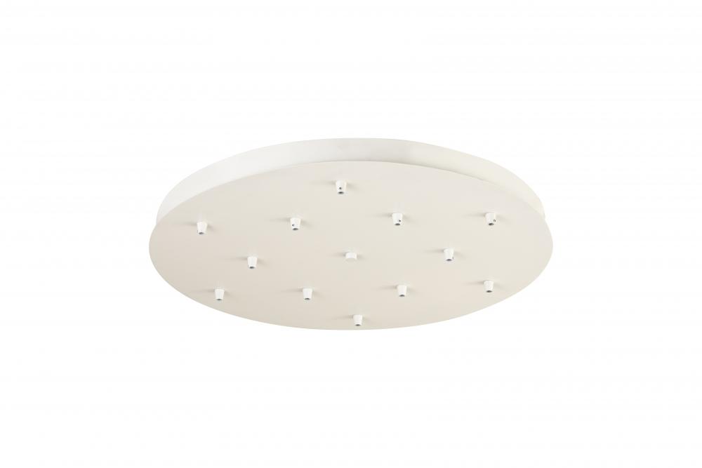 12 Light Round Multi Port Canopy