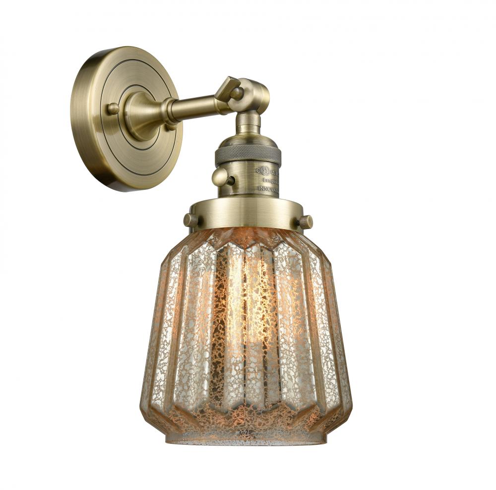 Chatham - 1 Light - 7 inch - Antique Brass - Sconce