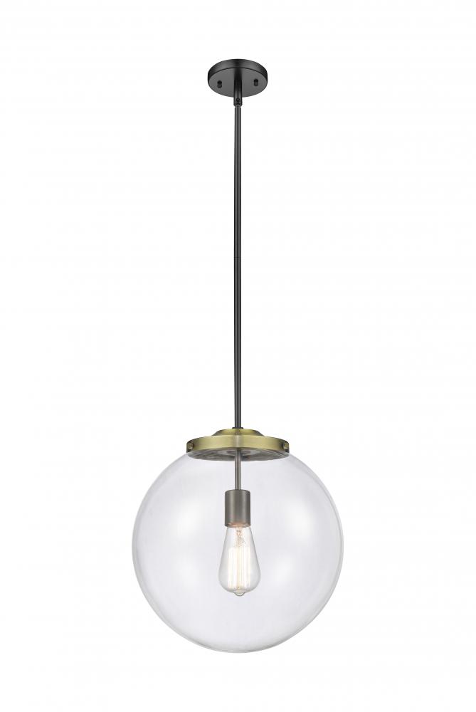 Beacon - 1 Light - 16 inch - Black Antique Brass - Cord hung - Pendant