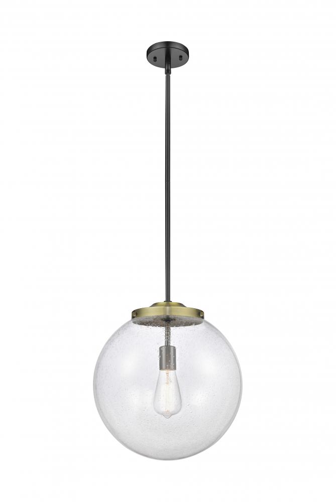 Beacon - 1 Light - 16 inch - Black Antique Brass - Cord hung - Pendant