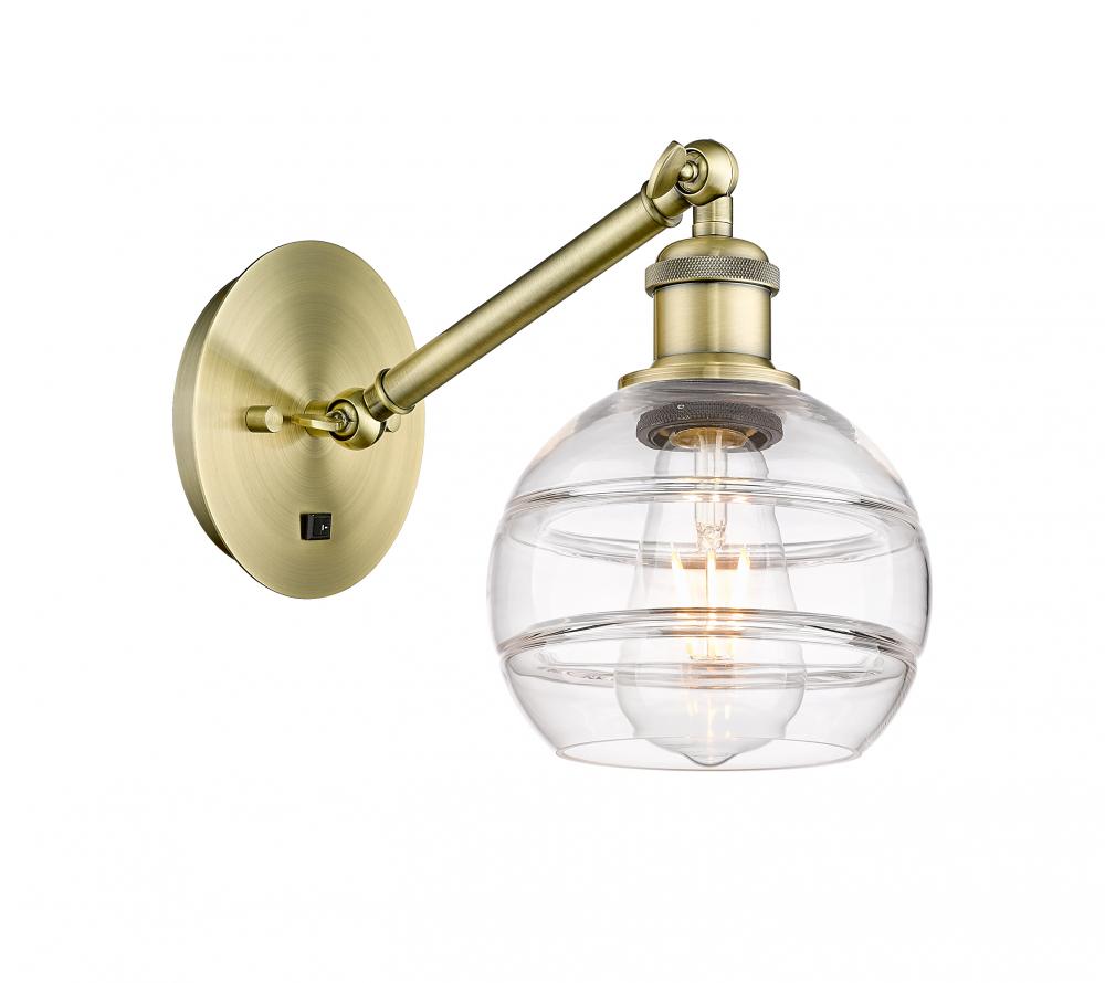 Rochester - 1 Light - 6 inch - Satin Gold - Sconce