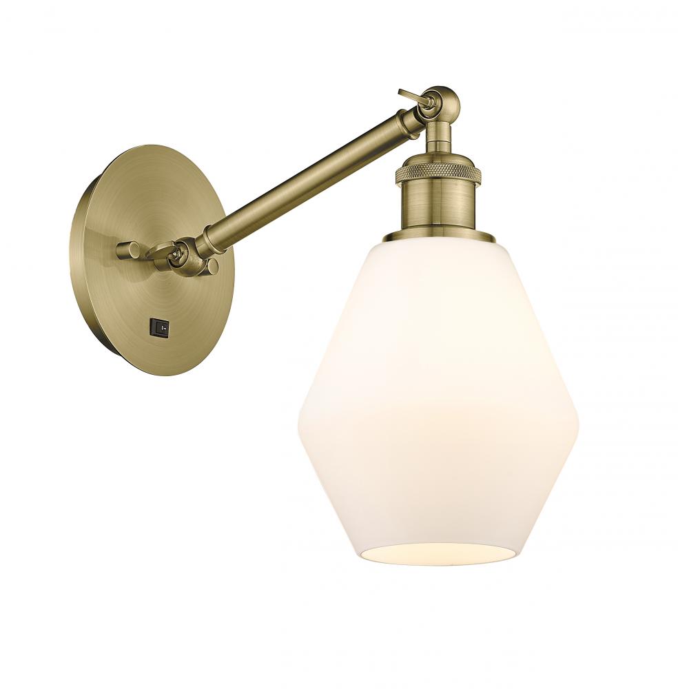 Cindyrella - 1 Light - 6 inch - Antique Brass - Sconce