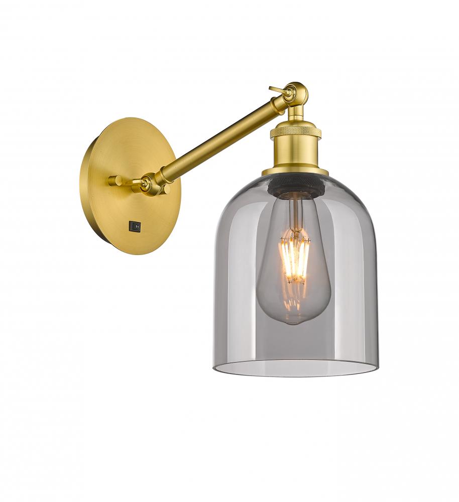 Bella - 1 Light - 6 inch - Satin Gold - Sconce