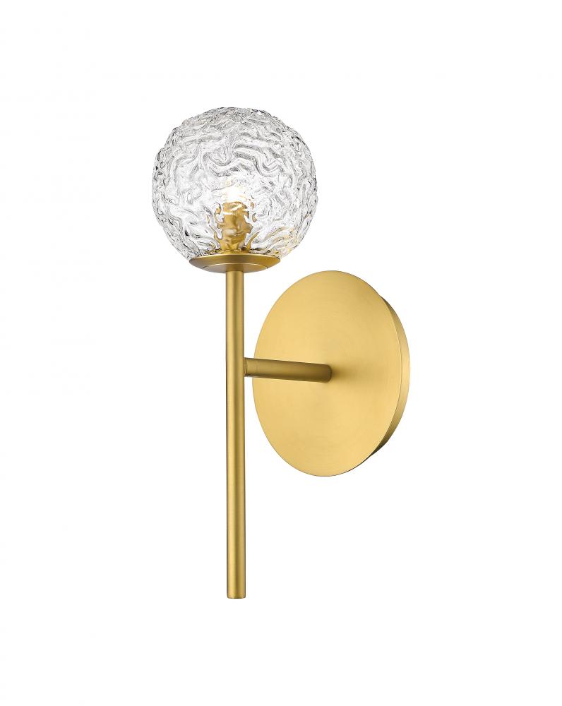 Barrington - 1 Light - 4 inch - Brushed Brass - Sconce