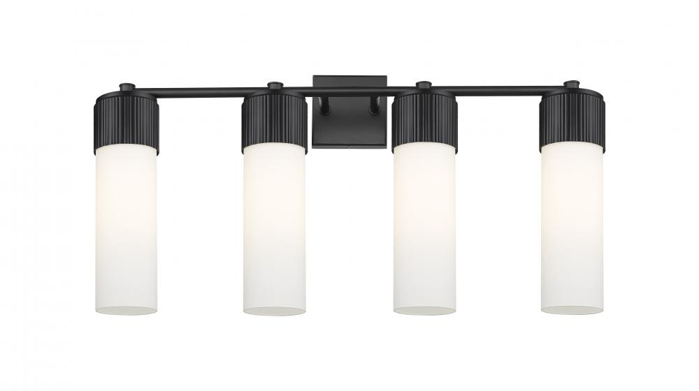 Bolivar - 4 Light - 31 inch - Matte Black - Bath Vanity Light