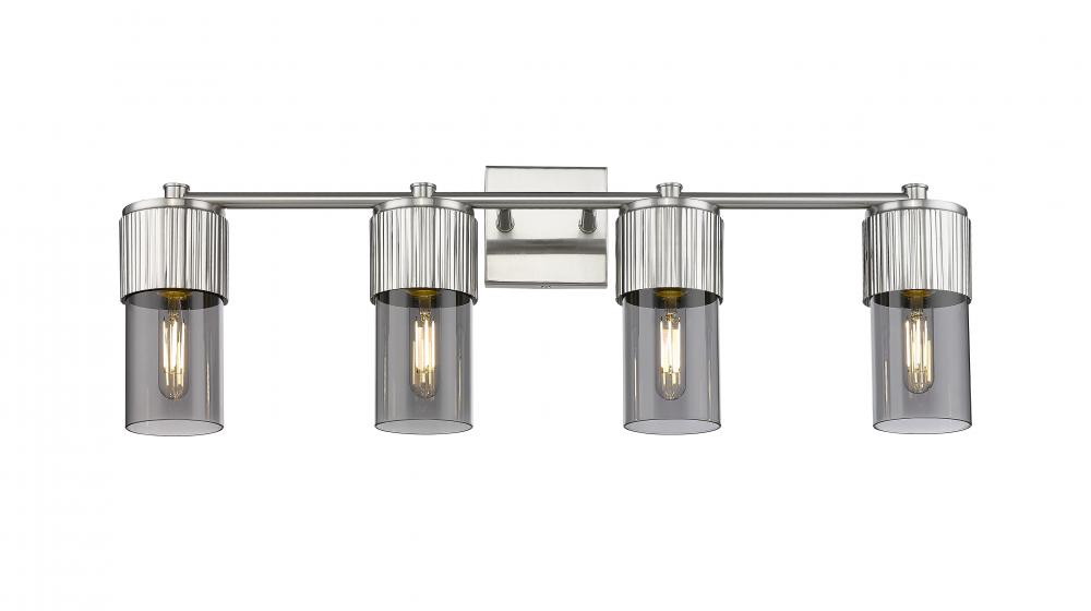 Bolivar - 4 Light - 31 inch - Satin Nickel - Bath Vanity Light