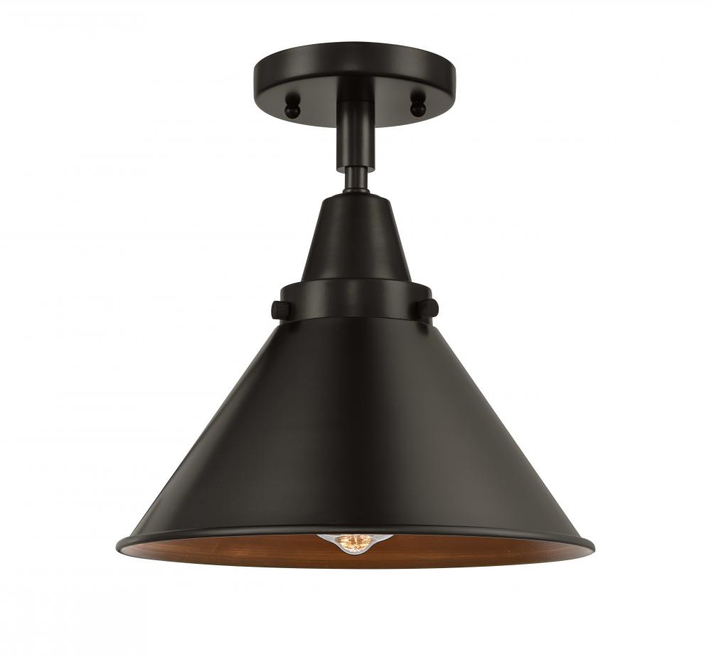 Briarcliff - 1 Light - 10 inch - Oil Rubbed Bronze - Flush Mount