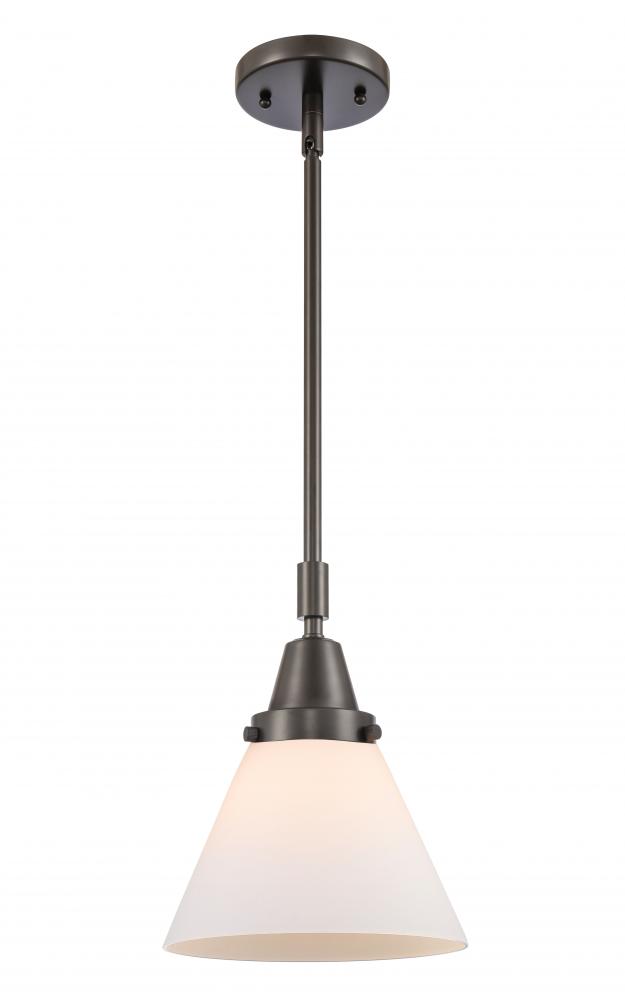 Cone - 1 Light - 8 inch - Oil Rubbed Bronze - Mini Pendant