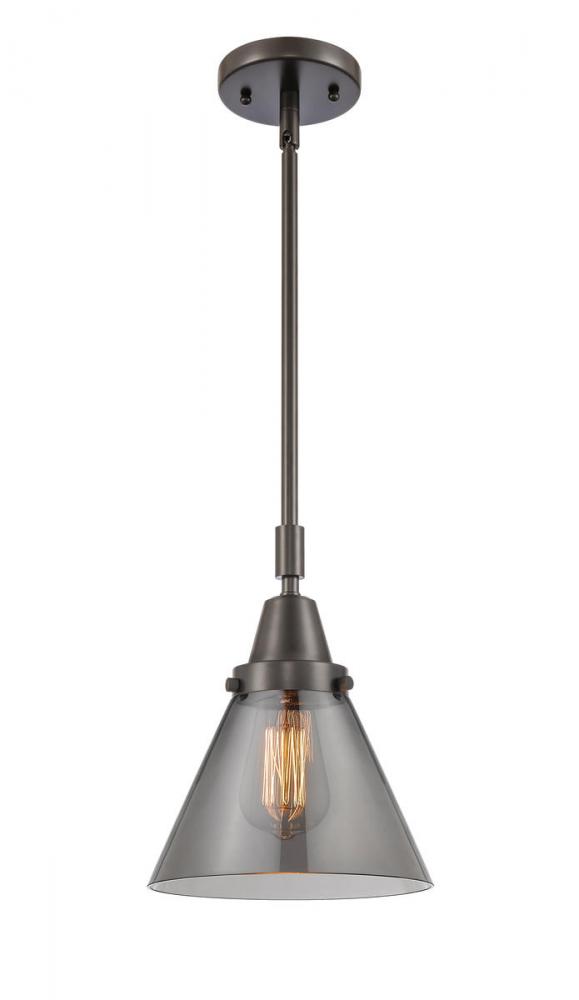 Cone - 1 Light - 8 inch - Oil Rubbed Bronze - Mini Pendant