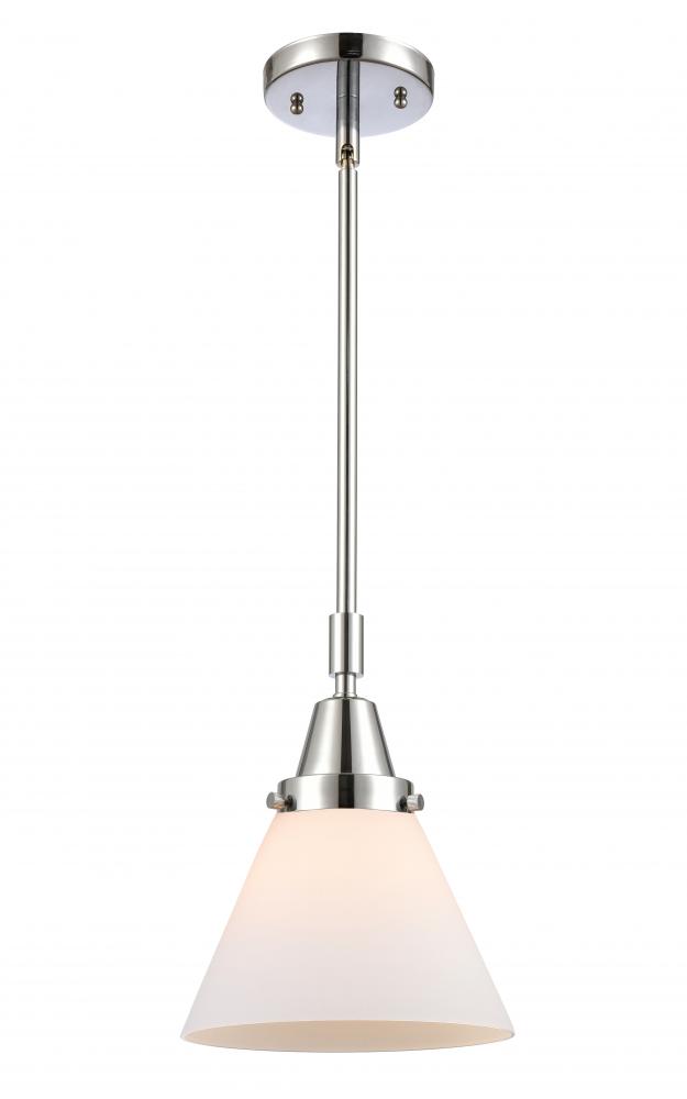 Cone - 1 Light - 8 inch - Polished Chrome - Mini Pendant