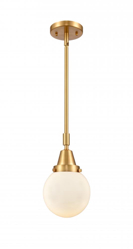 Beacon - 1 Light - 6 inch - Satin Gold - Mini Pendant