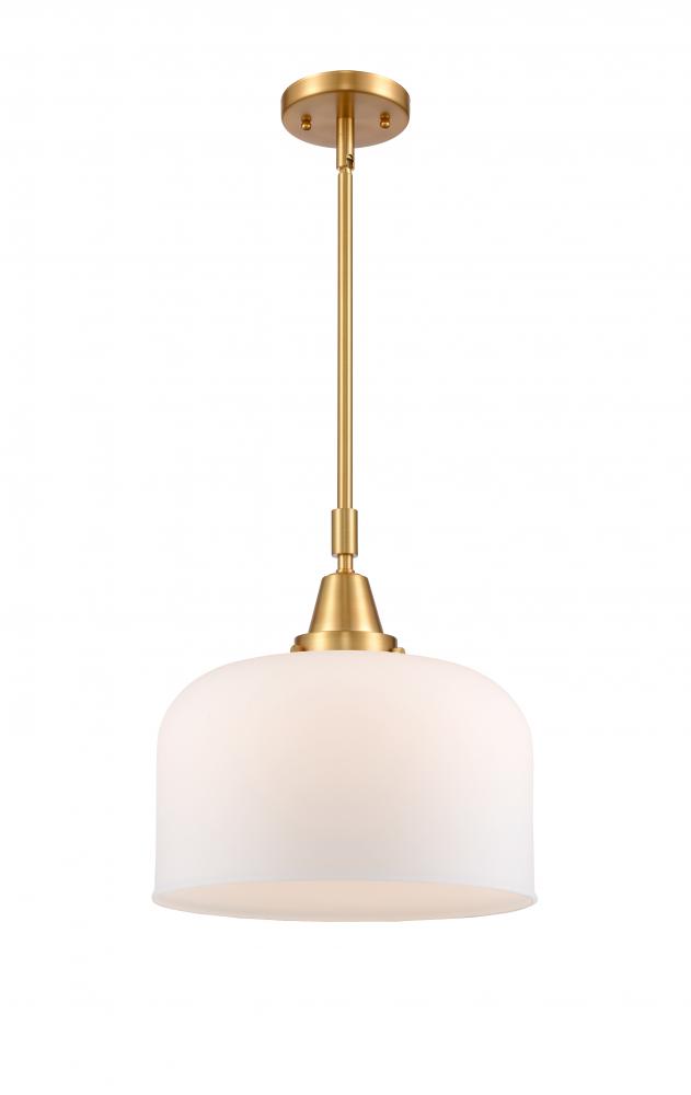 Bell - 1 Light - 12 inch - Satin Gold - Mini Pendant