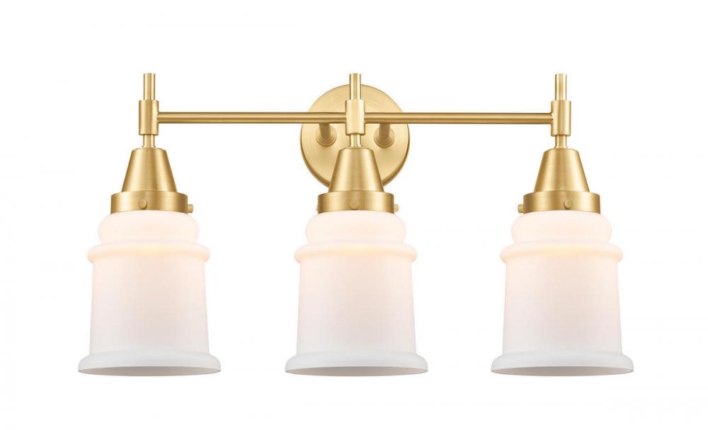 Canton - 3 Light - 24 inch - Satin Gold - Bath Vanity Light