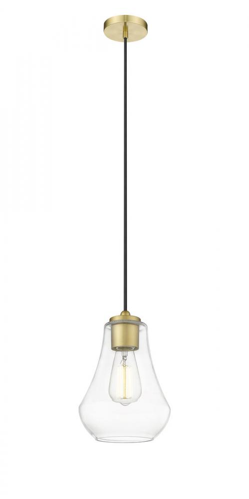 Fairfield - 1 Light - 7 inch - Satin Gold - Cord hung - Mini Pendant